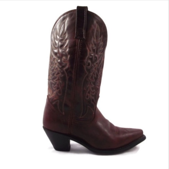 Laredo, Madison Leather Cowgirl Boots, 8.5M 😍 - Picture 3 of 7